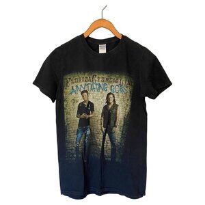 Florida Georgia Line Black T-Shirt Women's S Anything Goes Tour 2015